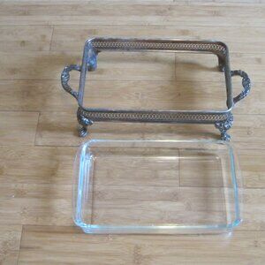 -Vintage Stand (only) WM Rogers & Son Silver Plate Chafing Dish Victorian